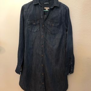 Denim dress size S